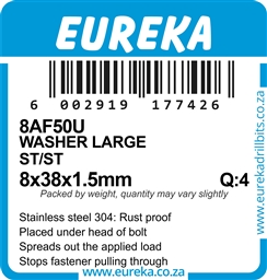 8AF50 - Large Washer ST/ST -8AF50_label_T